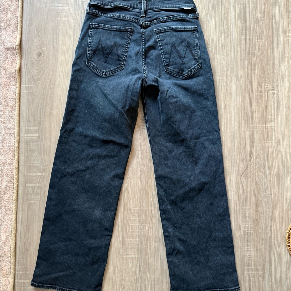 MOTHER Night in Venice The Mid Rise Rambler Zip Ankle Jeans - Picture 6 of 8